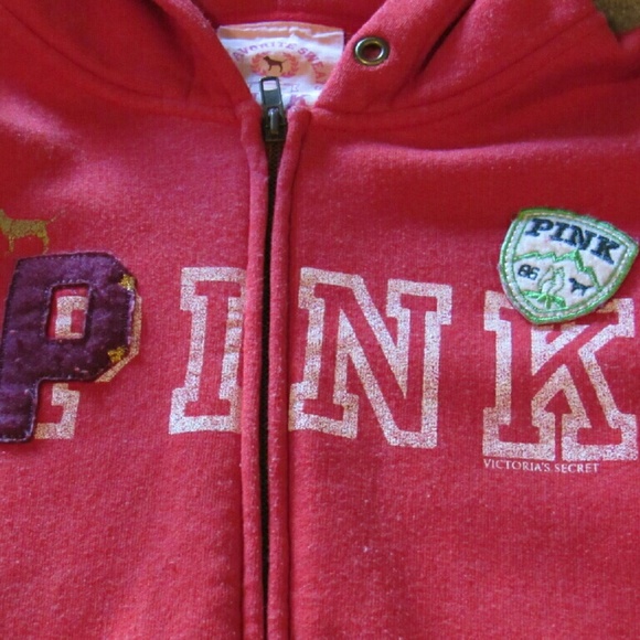 VS PINK zip up hoodie - Picture 2 of 3