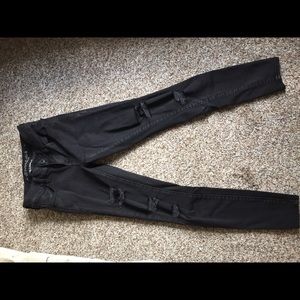 AE distressed jeggings