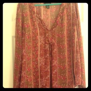 Lane Bryant blouse/skirt lot