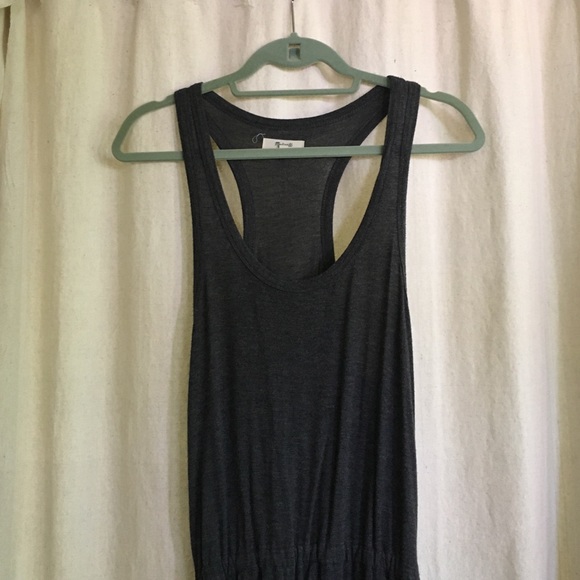 Madewell, grey maxi