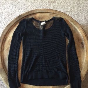 Pins and Needles black sweater