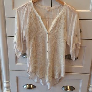 Anthropologie Button Down Shirt