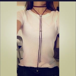 Lariat Choker Necklace