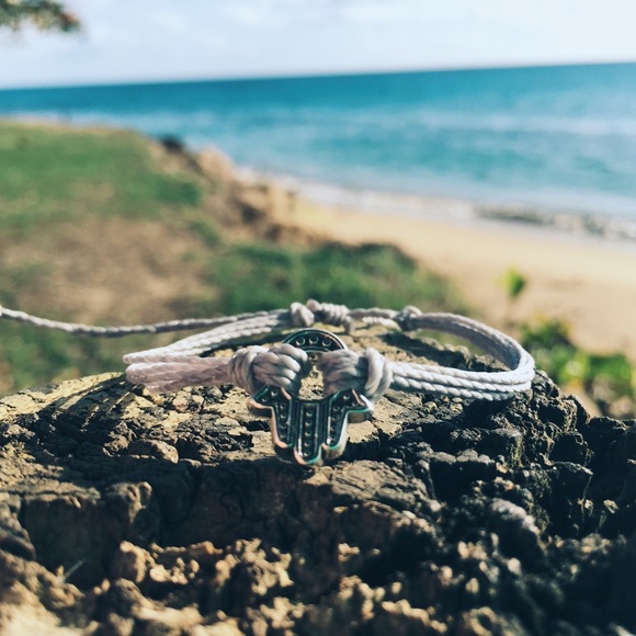 Talk 2 the Hamsa Again 🌙 Wax Bracelet