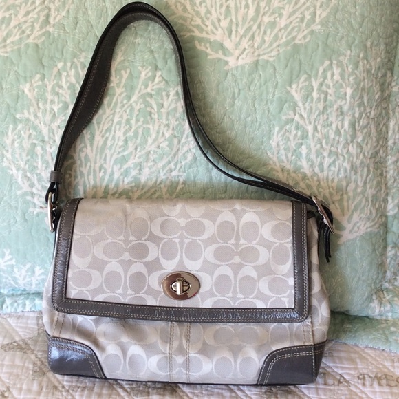 Coach grey small bag