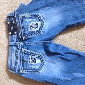 Miss me capris size 26