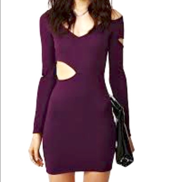 Gorgeous nasty gal cutout bodycon dress