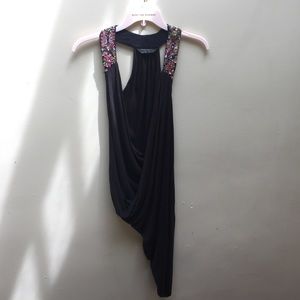 NWOT ALL SAINTS Grecian plunge wrap dress.