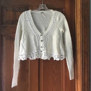 Free People cropped cardigan