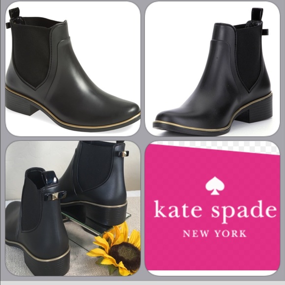 kate spade Shoes - Kate Spade♠️ Sedgewick Black Matte Rain Boots