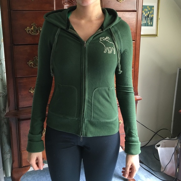 Abercrombie and Fitch zip up