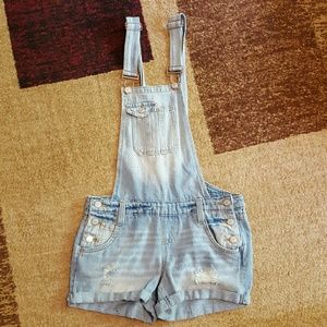 Denim Overalls