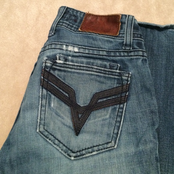 Vigoss Collection Fit/Straight Leg Jeans