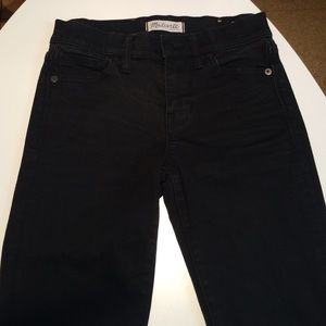 Madewell black skinny jeans "Skinny Skinny"