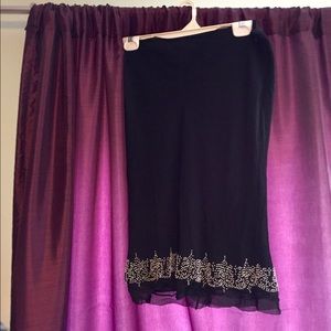 The Limited Silk Skirt- Size 6- like new condition