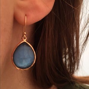 18k rose gold topaz IPPOLITA teardrop earrings