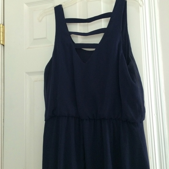 Navy dress - Picture 2 of 4