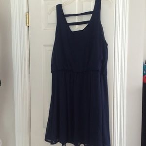 Navy dress