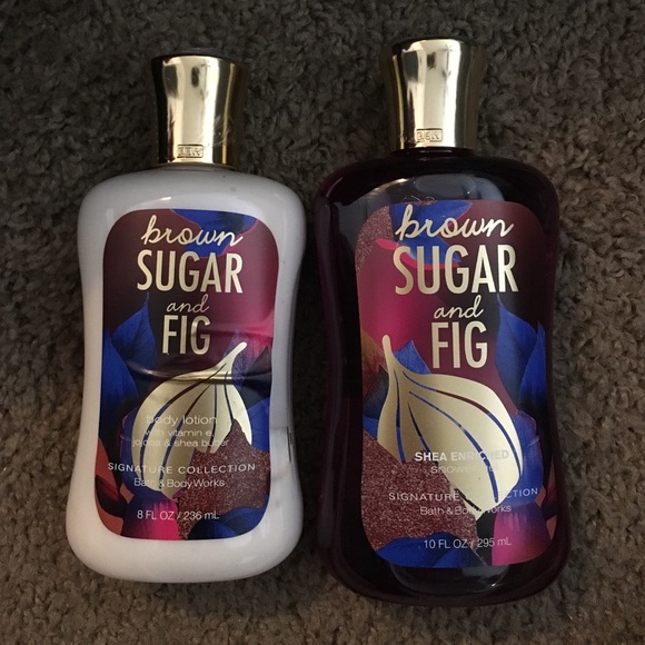 Brown Sugar and Fig Body Lotion and Shower Gel