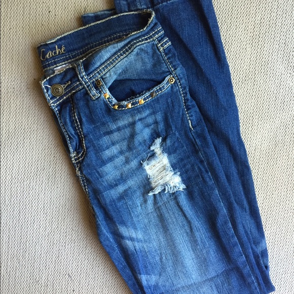 Cache Studded Jeans