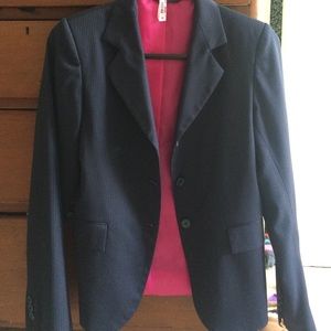 Devon Aire show coat (with pinstripes)