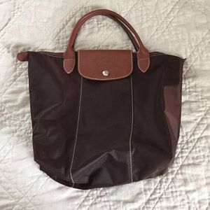 Longchamp Le Pliage Bag in Brown