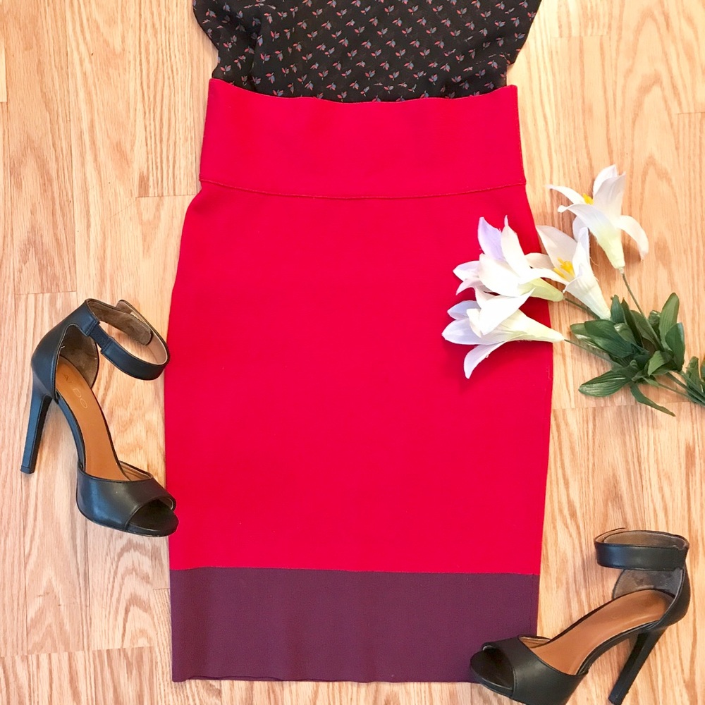 🚀MOVING SALE!🚀Express Two-Toned Pencil Skirt