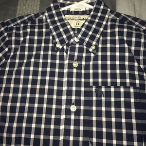 Boys Abercrombie button down shirt