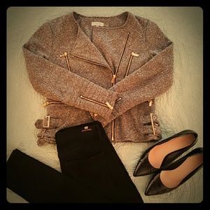 NWOT Calvin Klein Moto Jacket