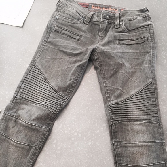 ROCK REVIVAL Skinny jeans, grey, Size 26