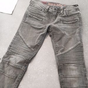 ROCK REVIVAL Skinny jeans, grey, Size 26