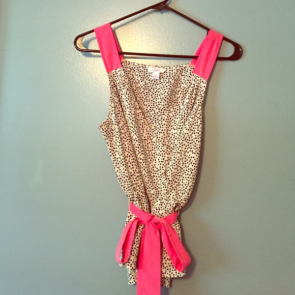 Candies Tie-Waist Heart Tank