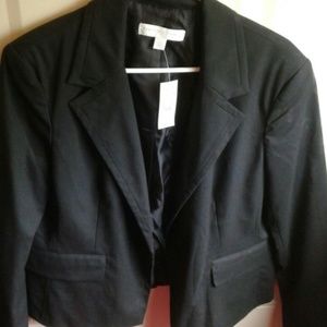 Blazer sized wrong.  Says 18 but should be 10