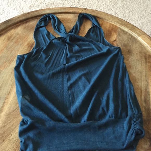 Teal tank top