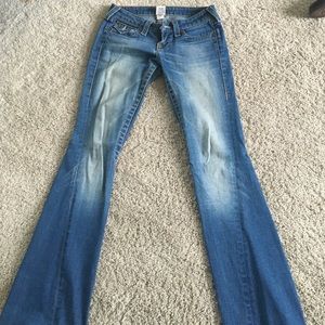 True Religion flare jeans size 25