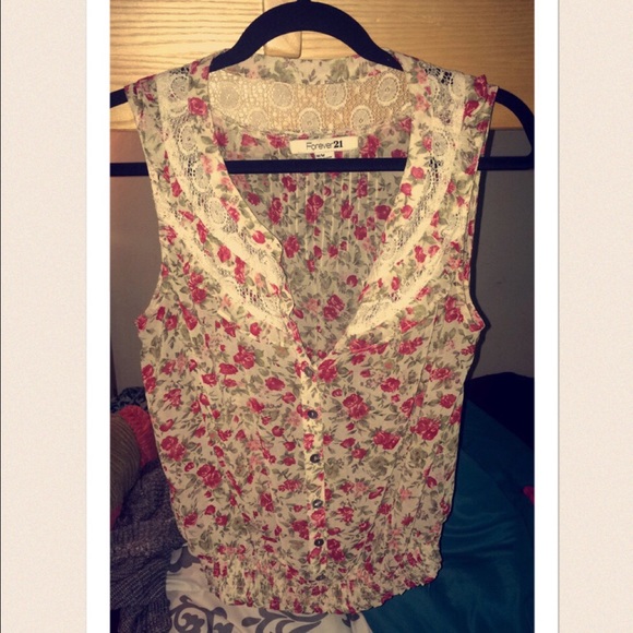 A floral shirt