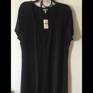 JJill Stretch Black Dress
