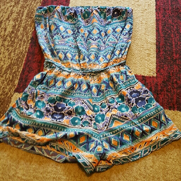 Strapless Romper - Picture 2 of 2