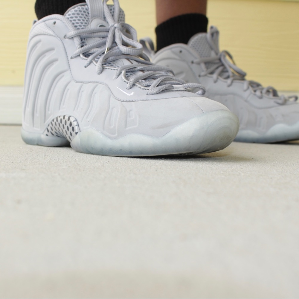 Wolf Grey Suede Foamposites