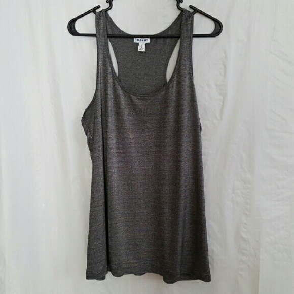 Old Navy Grey Metallic Tank