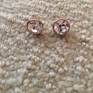 Kate Spade large crystal studs