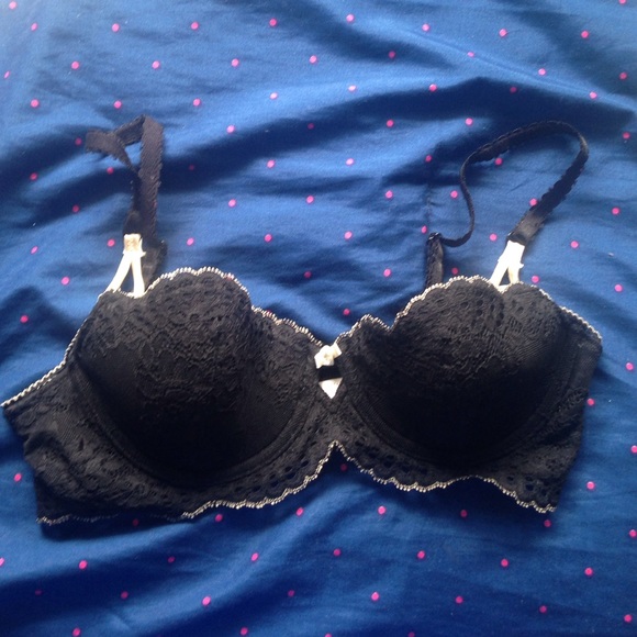 Black Lace Bra 34B