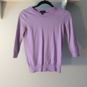 J Crew purple sweater