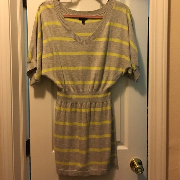 Striped sweater tunic
