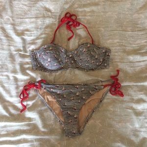 J.Crew Sailboat Bikini