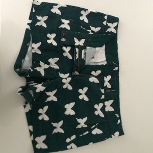 J.Crew butterfly shorts