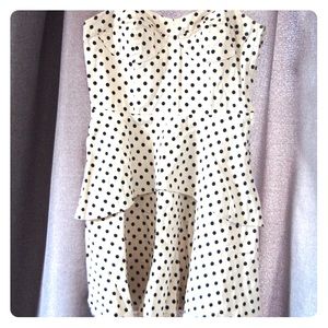 Polka Dot Tiered Dress-Bar III