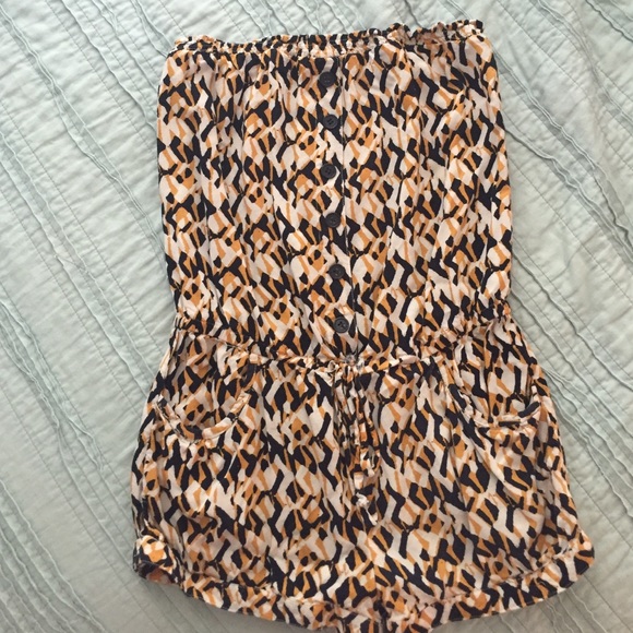 Forever 21 Strapless romper