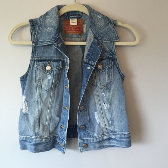 Levis jean vest