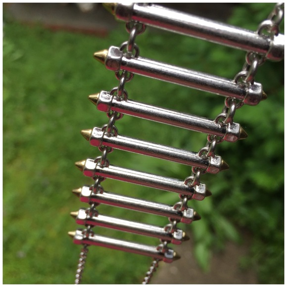 ❌SOLD❌Lucky Brand ladder necklace - Picture 3 of 4